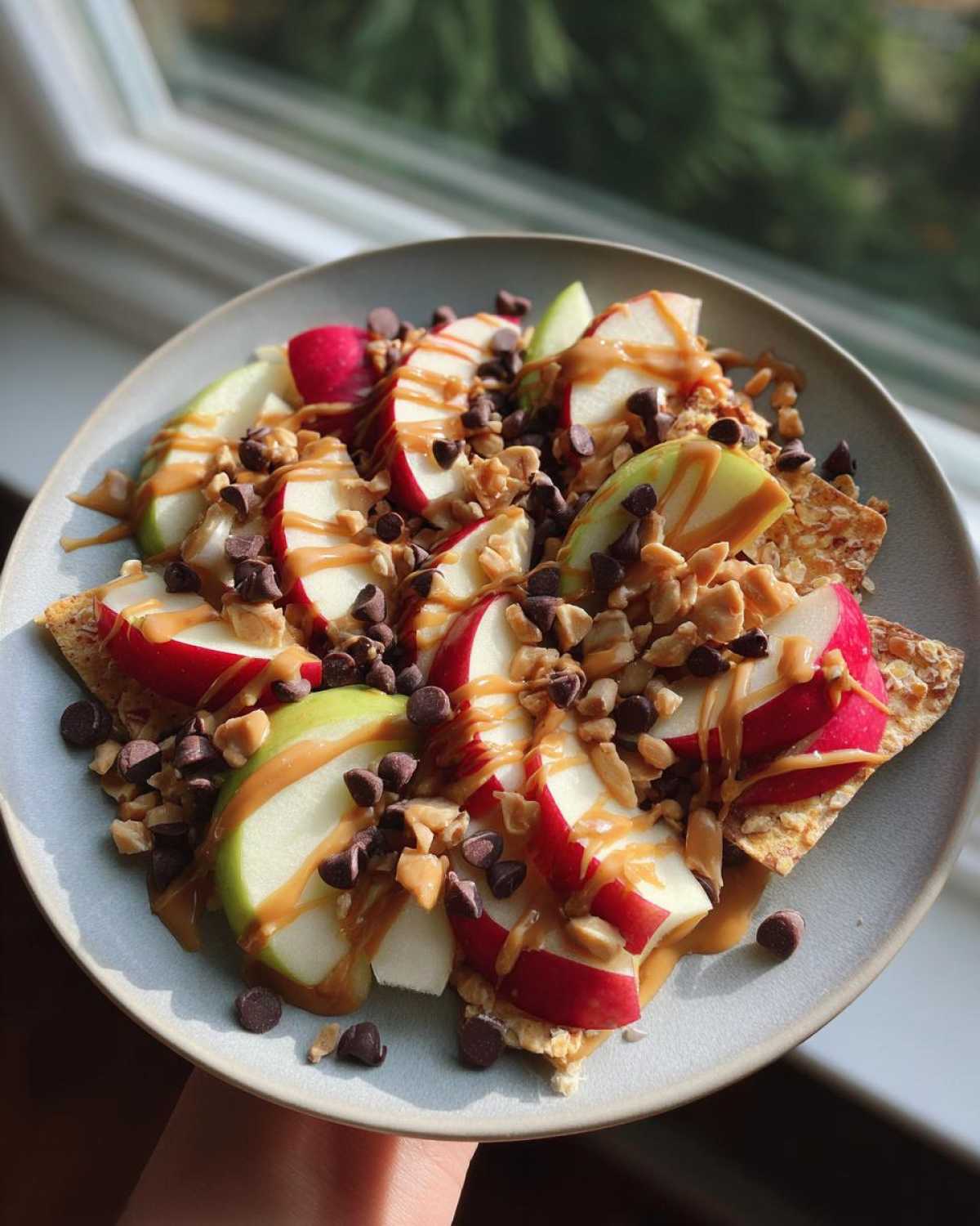 Kid-Friendly APPLE NACHOS - detail 2