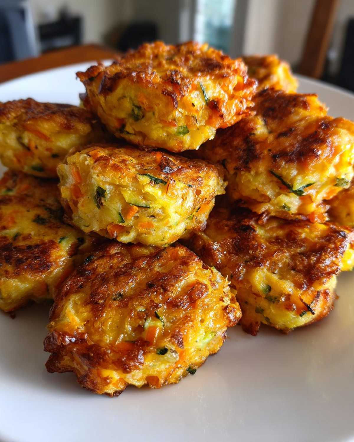 Kid-Friendly Air Fryer Veggie Tots (Carrot-Zucchini-Cheese) - detail 1