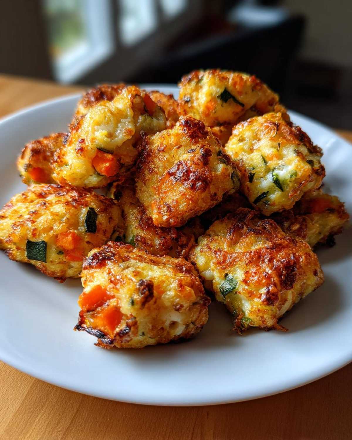 Kid-Friendly Air Fryer Veggie Tots (Carrot-Zucchini-Cheese) - detail 2