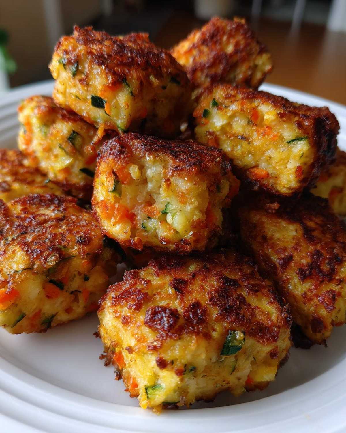 Kid-Friendly Air Fryer Veggie Tots (Carrot-Zucchini-Cheese) - detail 3