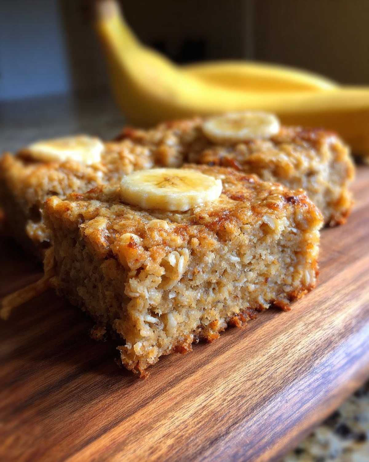 Kid-Friendly BANANA OATMEAL BARS - detail 2