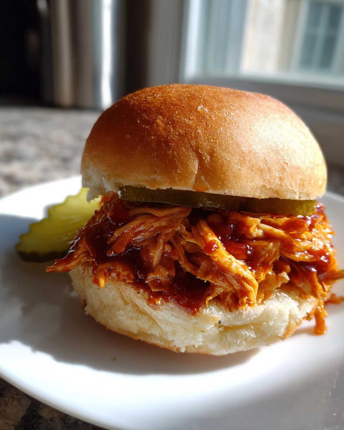 Kid-Friendly BBQ Chicken Sliders - detail 1