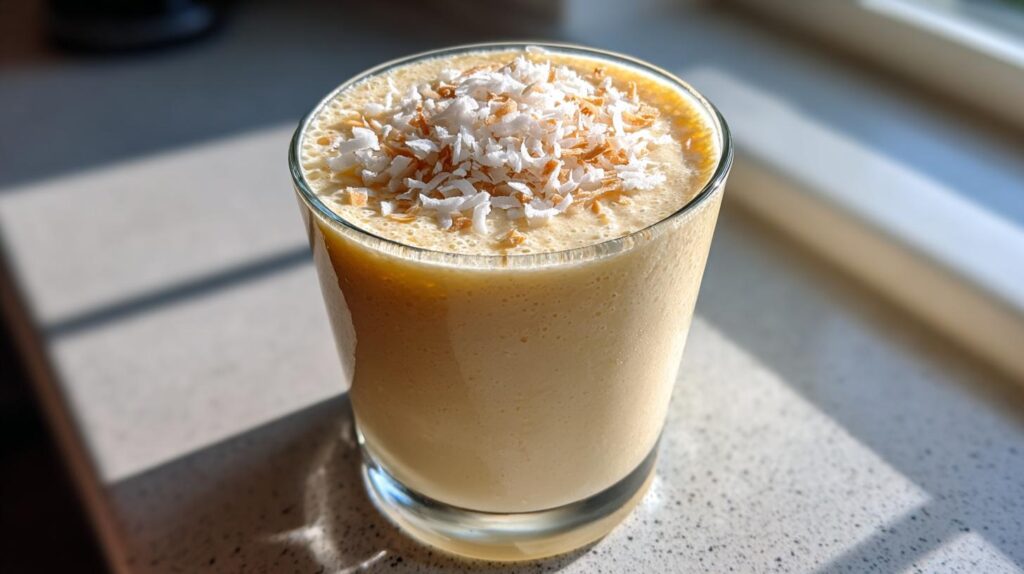 Kid-Friendly Banana Coconut Mini Smoothies