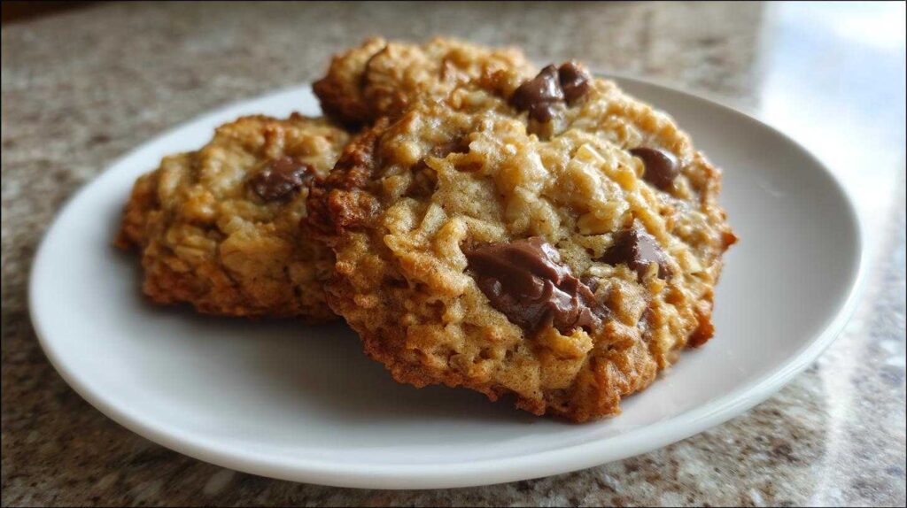 Kid-Friendly Banana PB Oatmeal Cookies