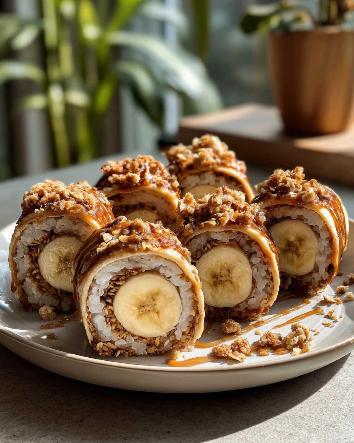 Kid-Friendly Banana Peanut Butter Sushi Rolls - detail 3