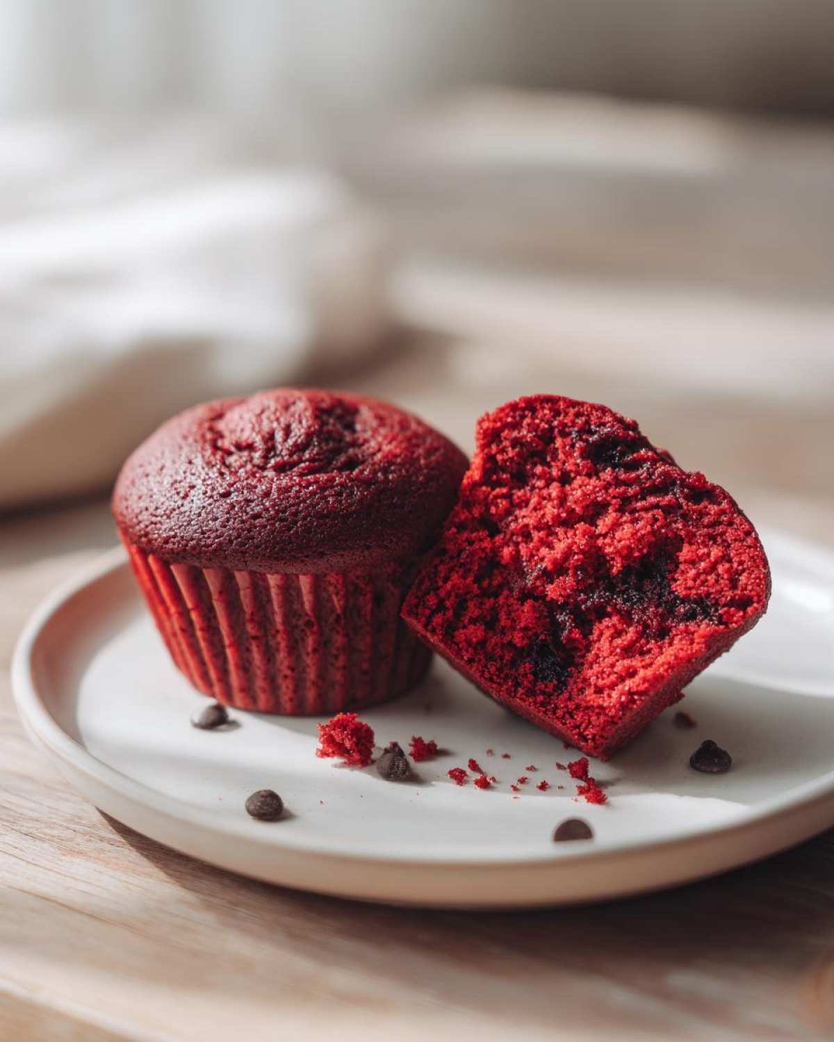 Kid-Friendly Beetroot Red Velvet Muffins - detail 4