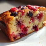 Kid-Friendly Berry Breakfast Cake (Healthy)