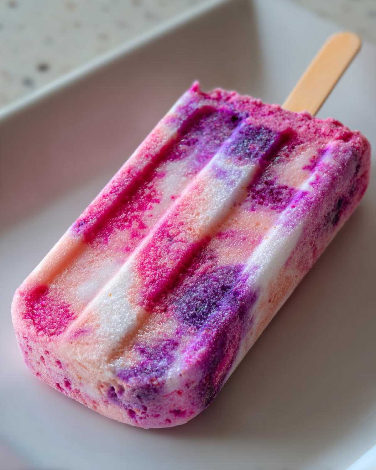 Kid-Friendly Berry Frozen Yogurt Pops - detail 3