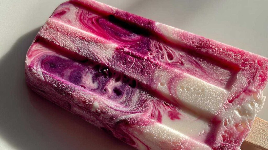 Kid-Friendly Berry Greek Yogurt Popsicles