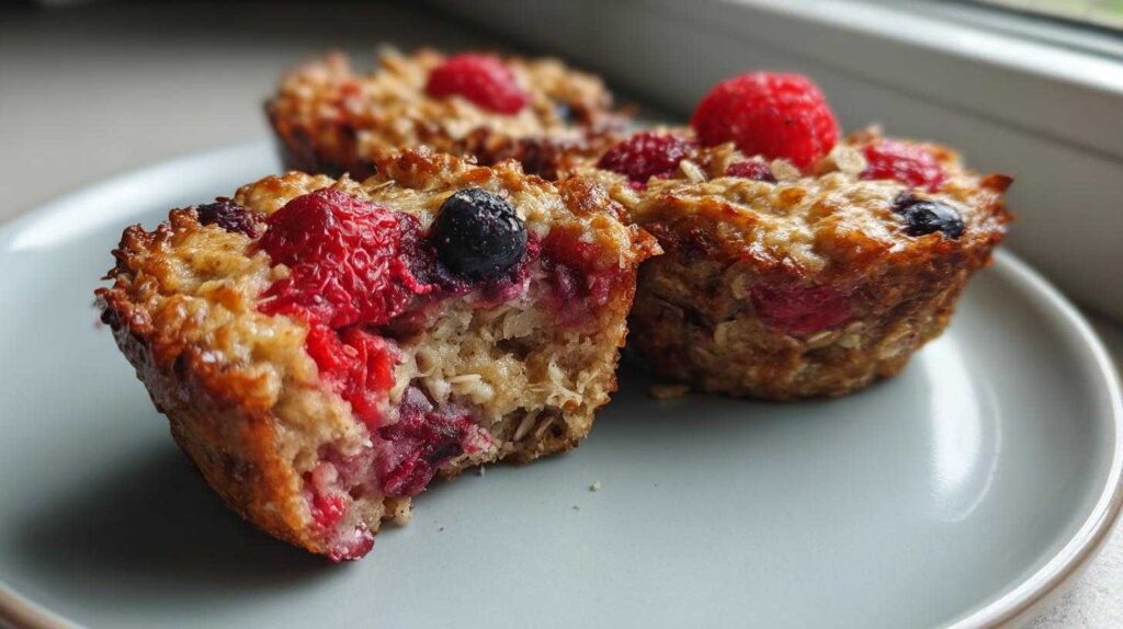 Kid-Friendly Berry Oatmeal Cups (Gluten-Free)