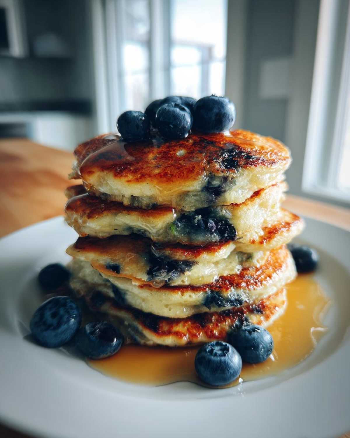 Kid-Friendly Blueberry Oatmeal Pancakes - detail 3