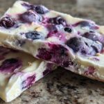 Kid-Friendly Blueberry Yogurt Bark