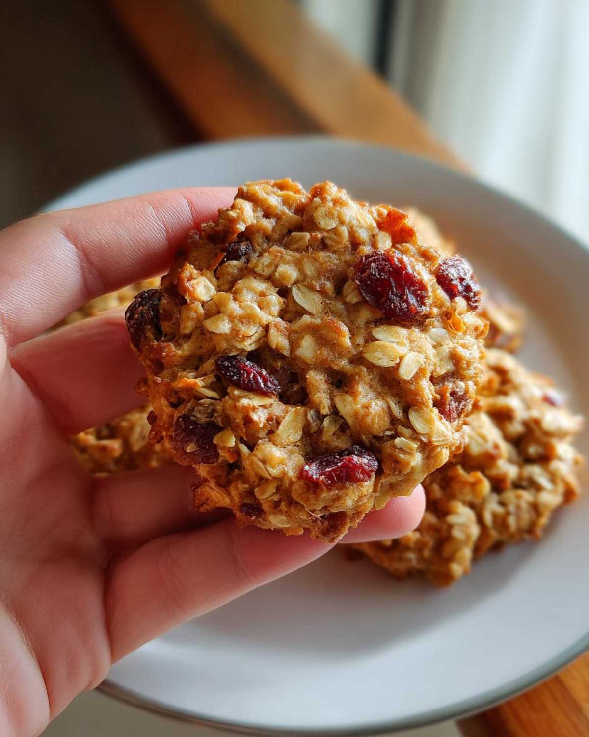 Kid-Friendly Breakfast Cookies with Oats & Fruit - detail 3