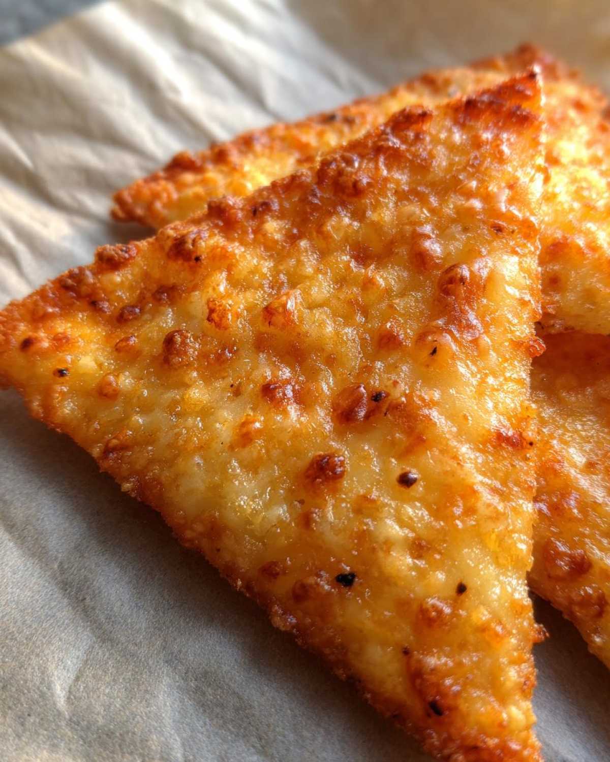 Kid-Friendly CHEESE CRISPS - detail 2