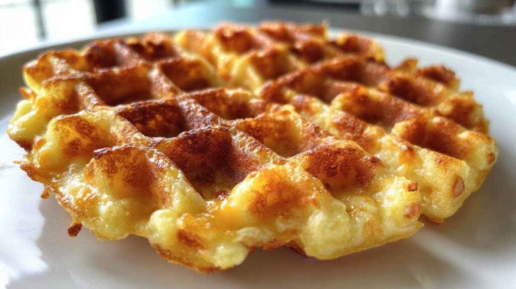 Kid-Friendly CHEESE WAFFLE BISCUITS