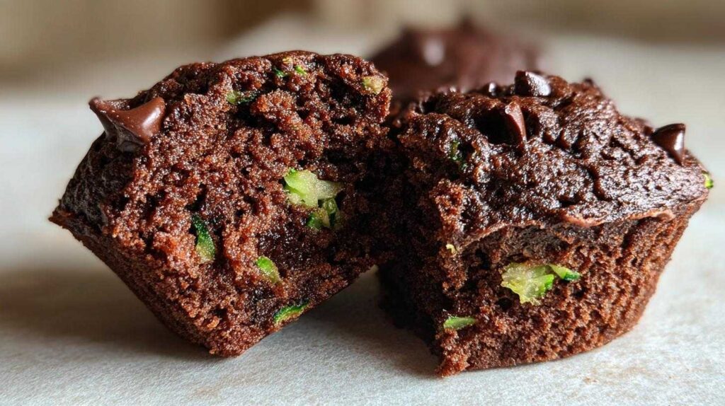 Kid-Friendly CHOCOLATE ZUCCHINI MUFFINS