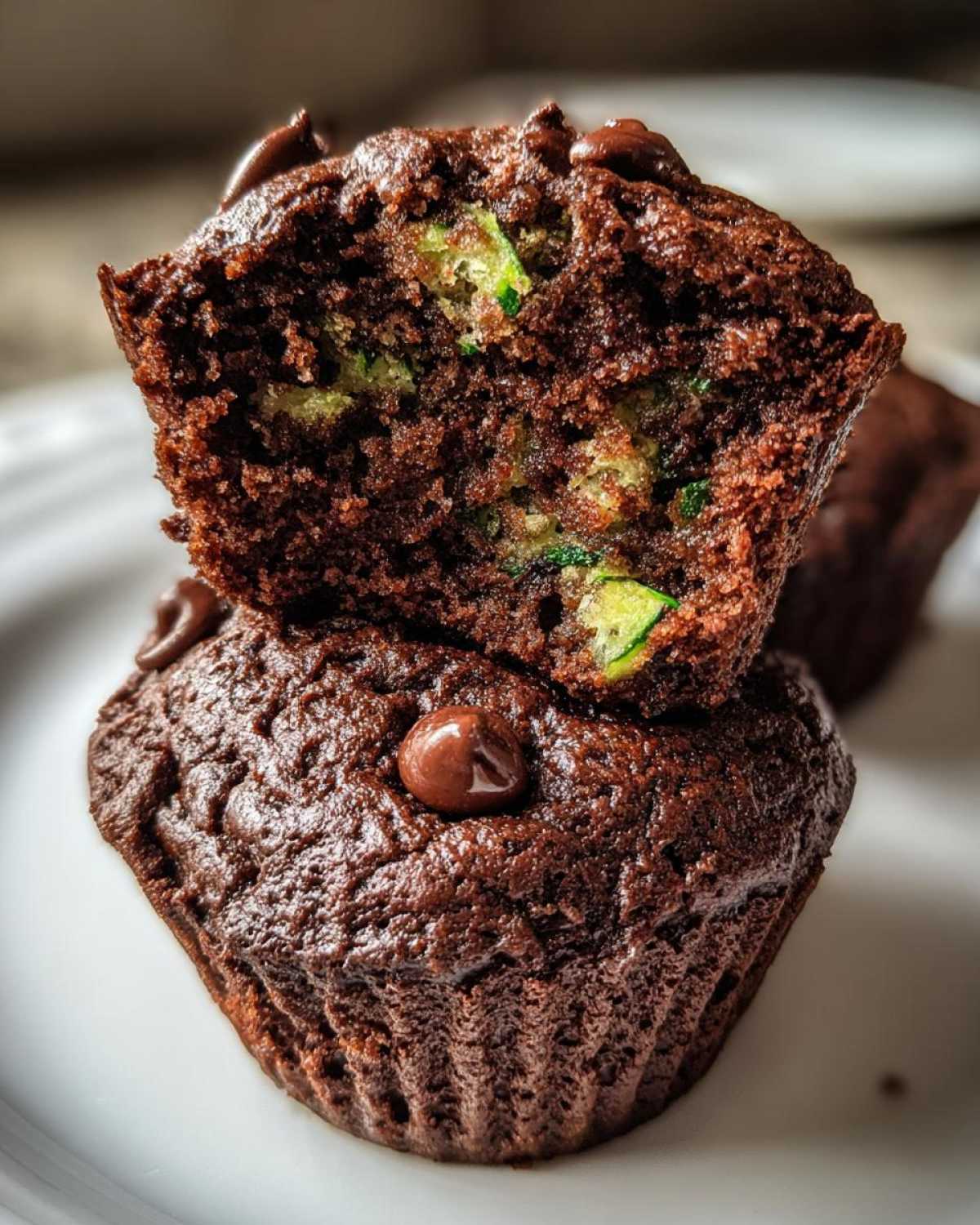 Kid-Friendly CHOCOLATE ZUCCHINI MUFFINS - detail 4