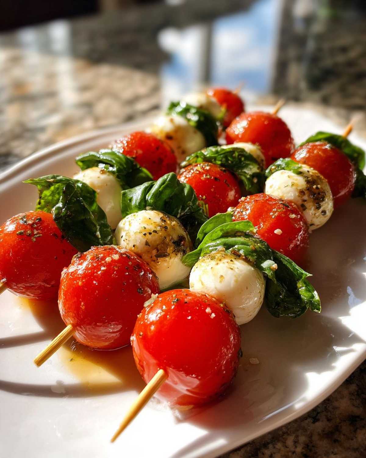 Kid-Friendly Caprese Skewers (Tomato & Mozzarella) - detail 1