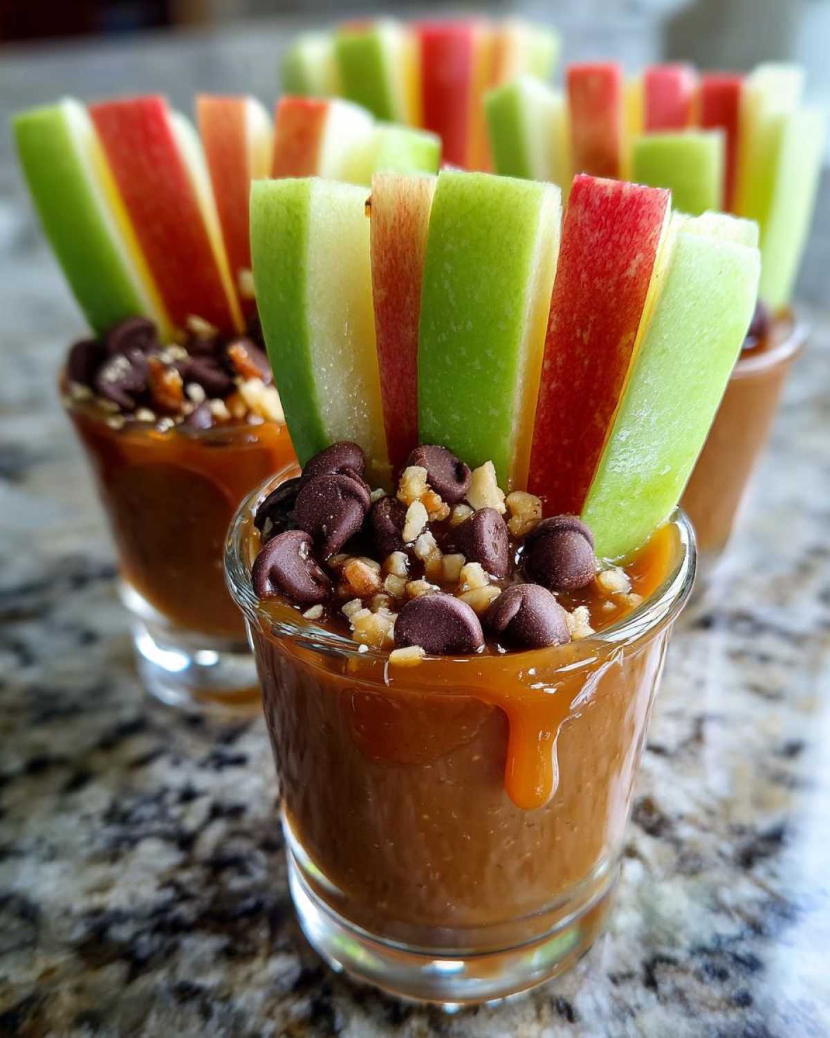 Kid-Friendly Caramel Apple Dip Cups - detail 1