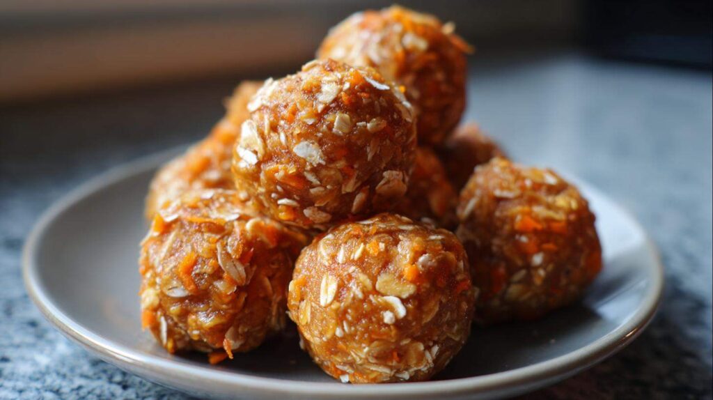 Kid-Friendly Carrot Cake Energy Balls