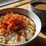 Kid-Friendly Carrot Cake Oatmeal Breakfast