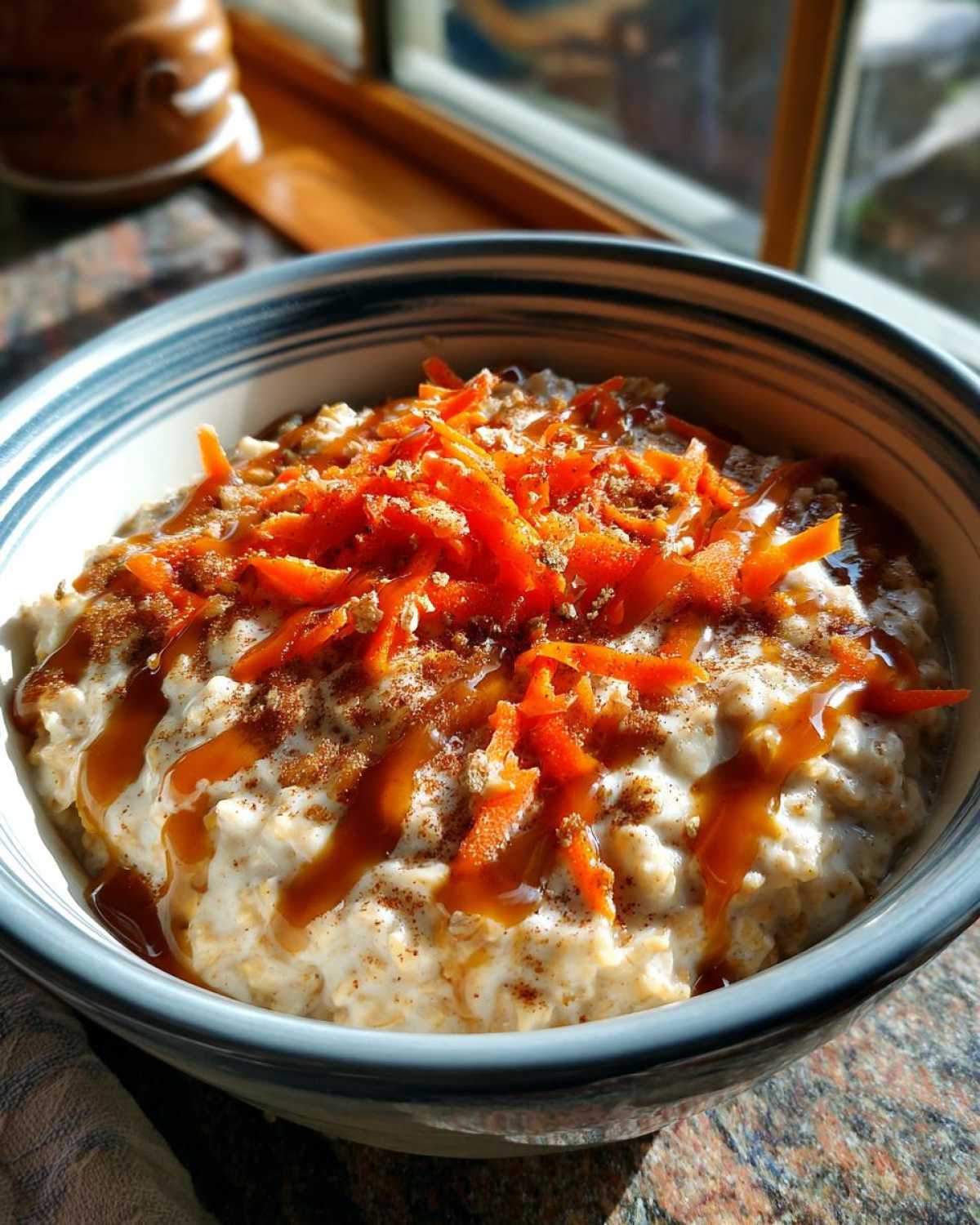 Kid-Friendly Carrot Cake Oatmeal Breakfast - detail 3