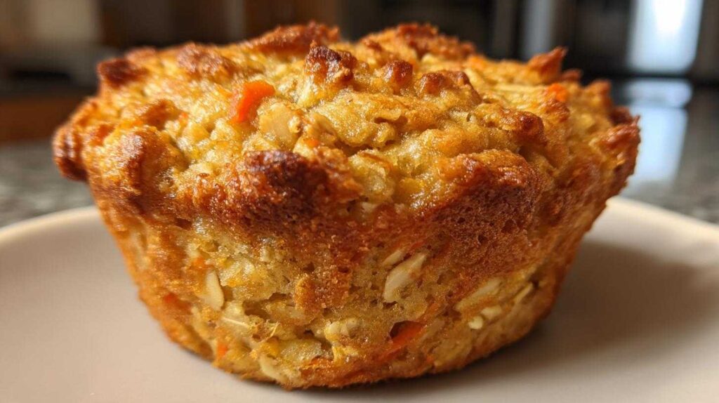 Kid-Friendly Carrot Oat Muffin Tops