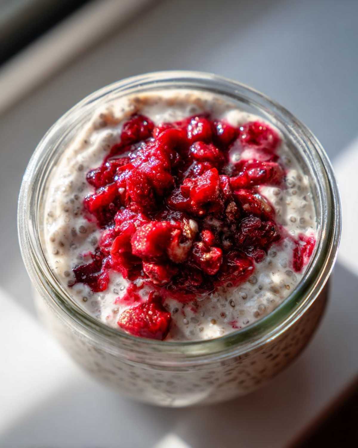 Kid-Friendly Cherry Vanilla Chia Pudding - detail 2