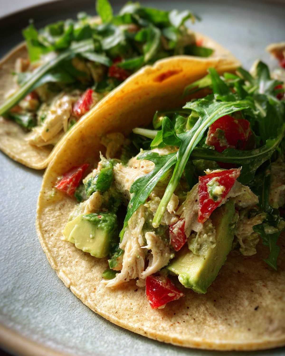 Kid-Friendly Chicken Avocado Salad Tacos - detail 3
