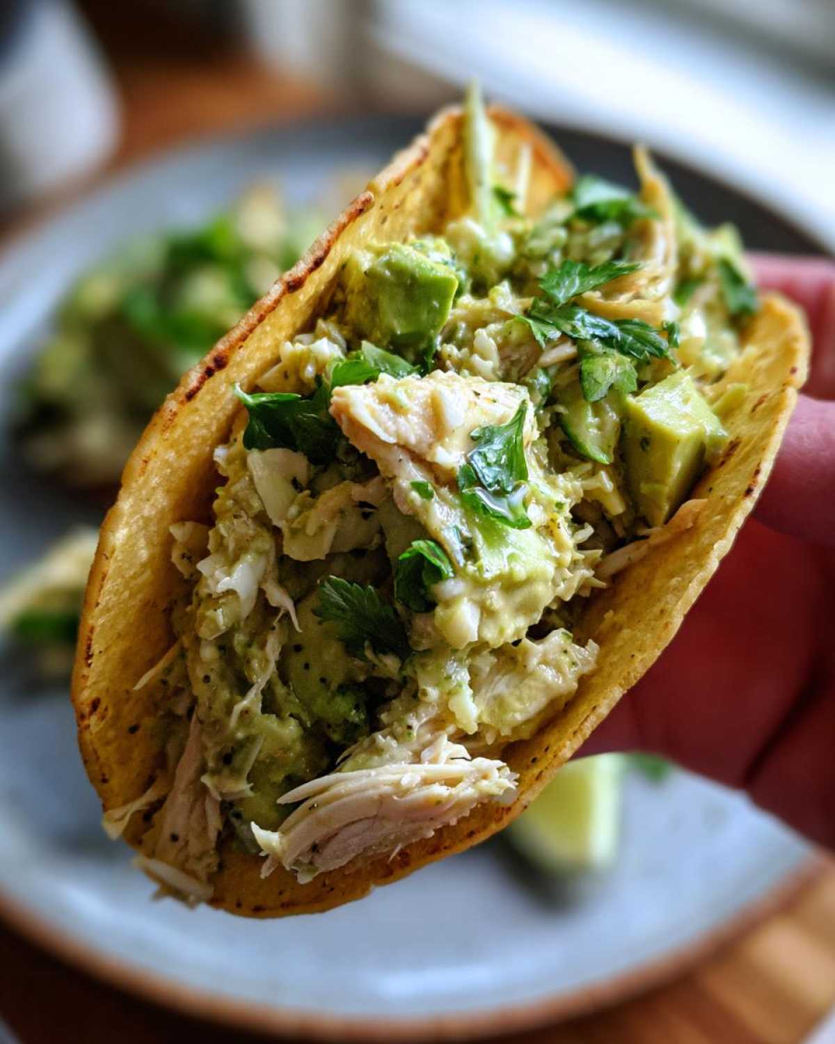 Kid-Friendly Chicken Avocado Salad Tacos - detail 4