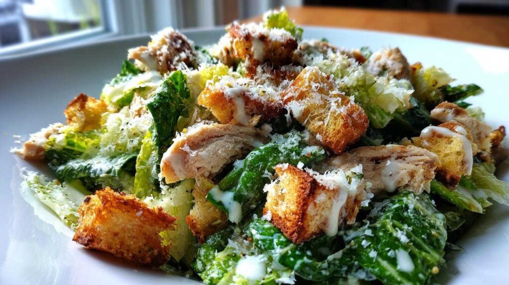 Kid-Friendly Chicken Caesar Salad Bowl