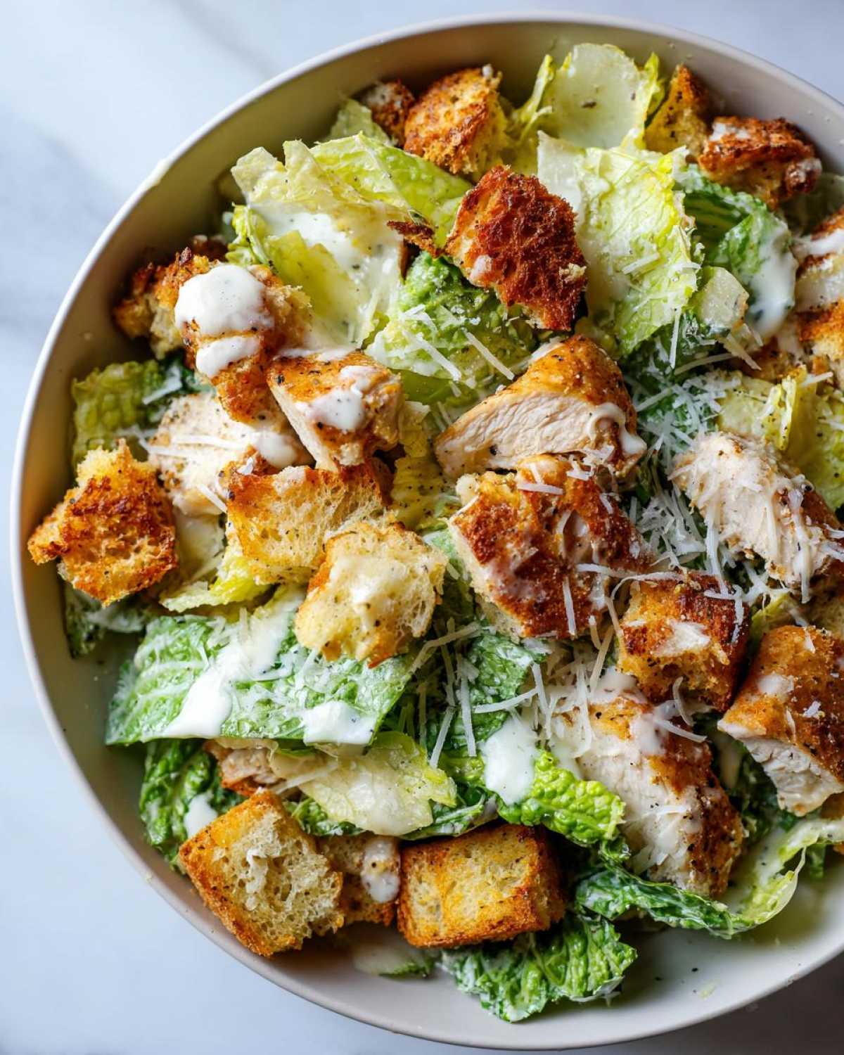 Kid-Friendly Chicken Caesar Salad Bowl - detail 2