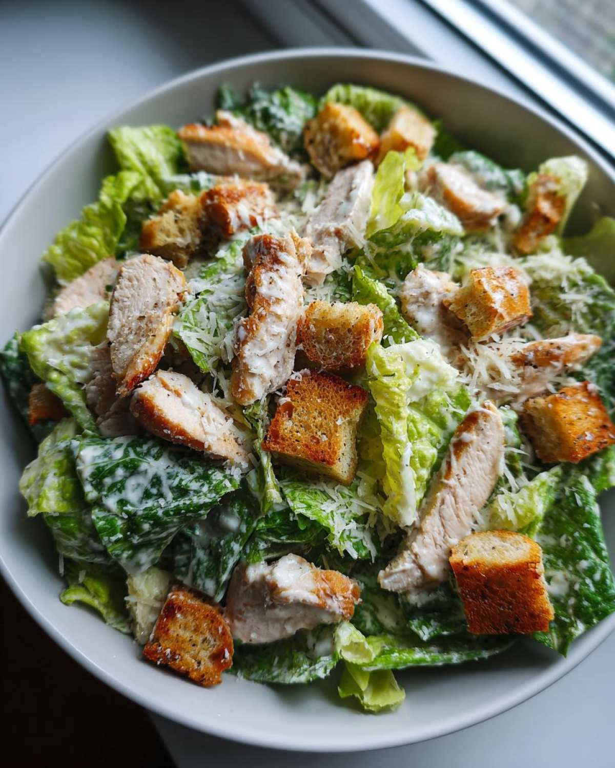 Kid-Friendly Chicken Caesar Salad Bowl - detail 3