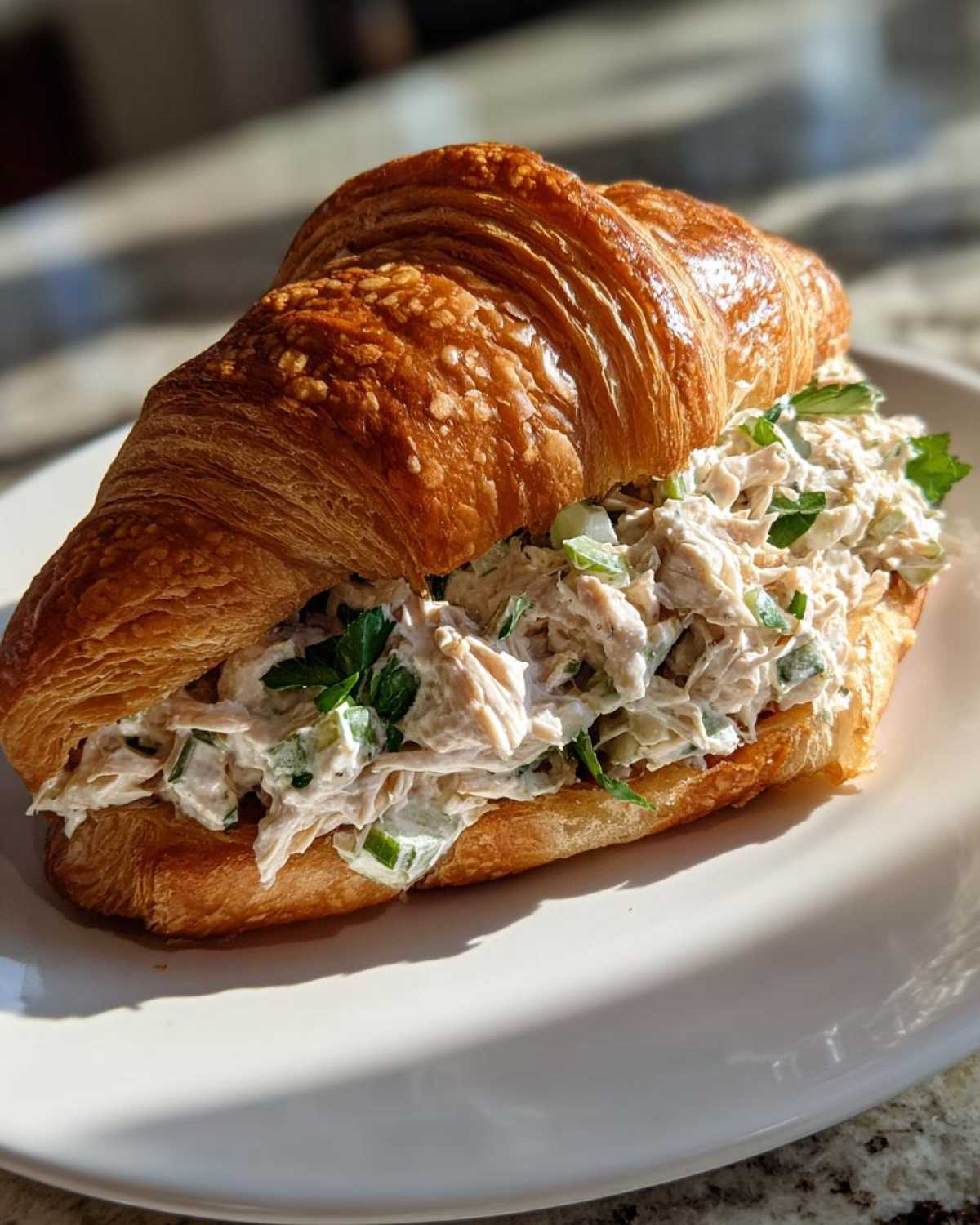 Kid-Friendly Chicken Salad Croissants - detail 1