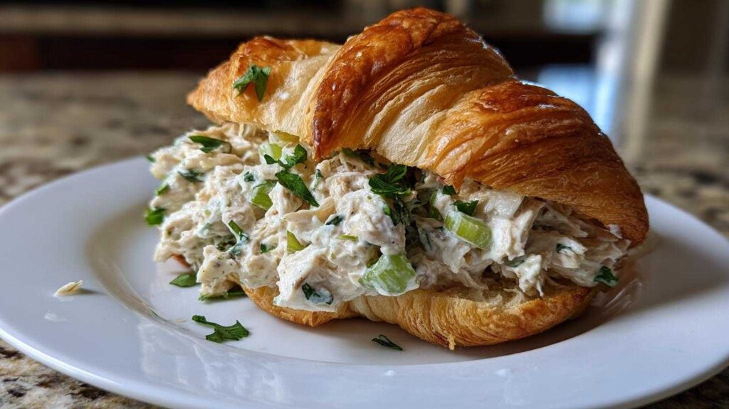 Kid-Friendly Chicken Salad Croissants