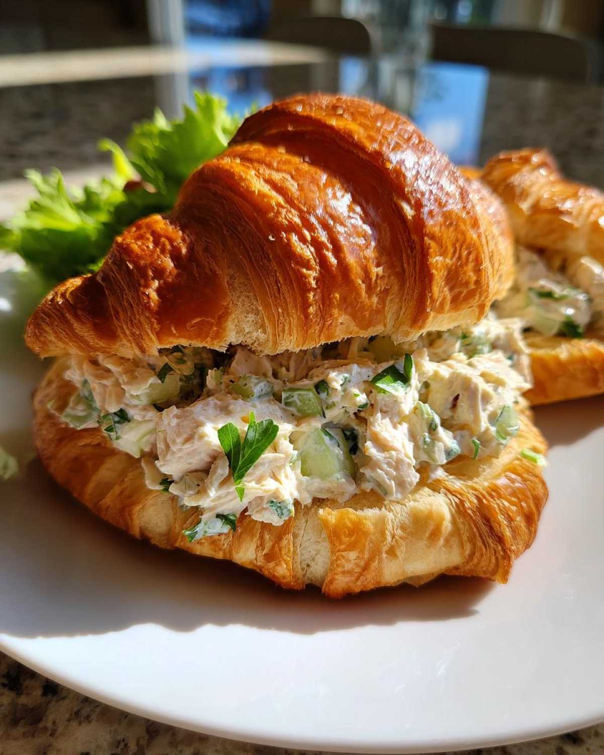 Kid-Friendly Chicken Salad Croissants - detail 2