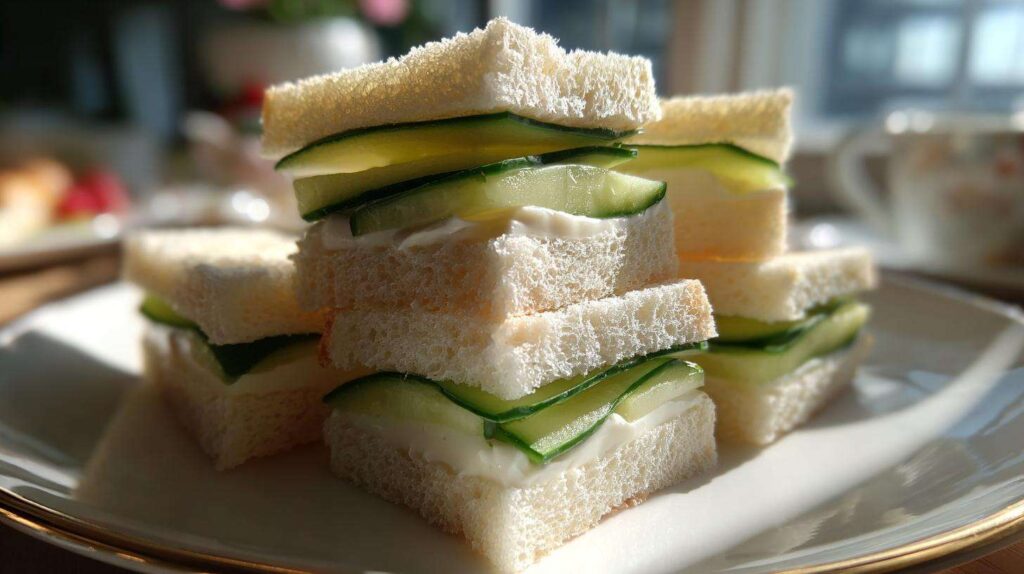 Kid-Friendly Chilled Cucumber Sandwich Bites