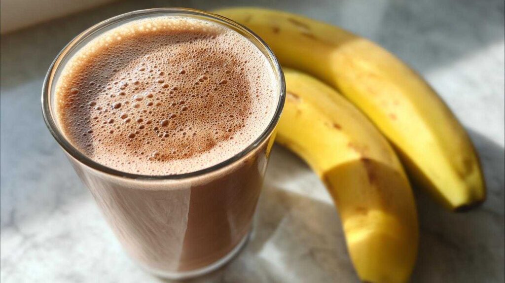 Kid-Friendly Chocolate Banana Protein Shake