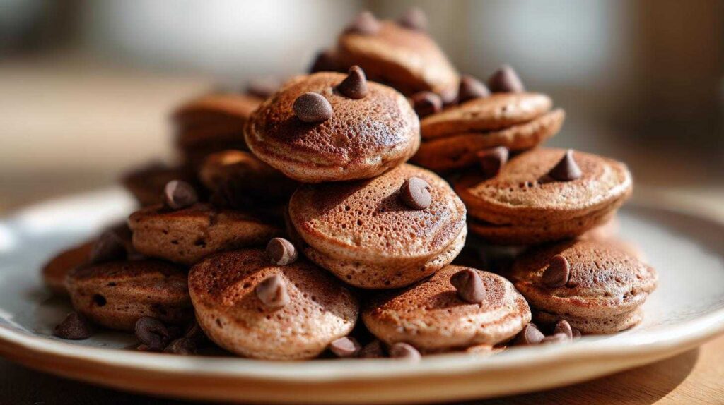 Kid-Friendly Chocolate Pancake Bites
