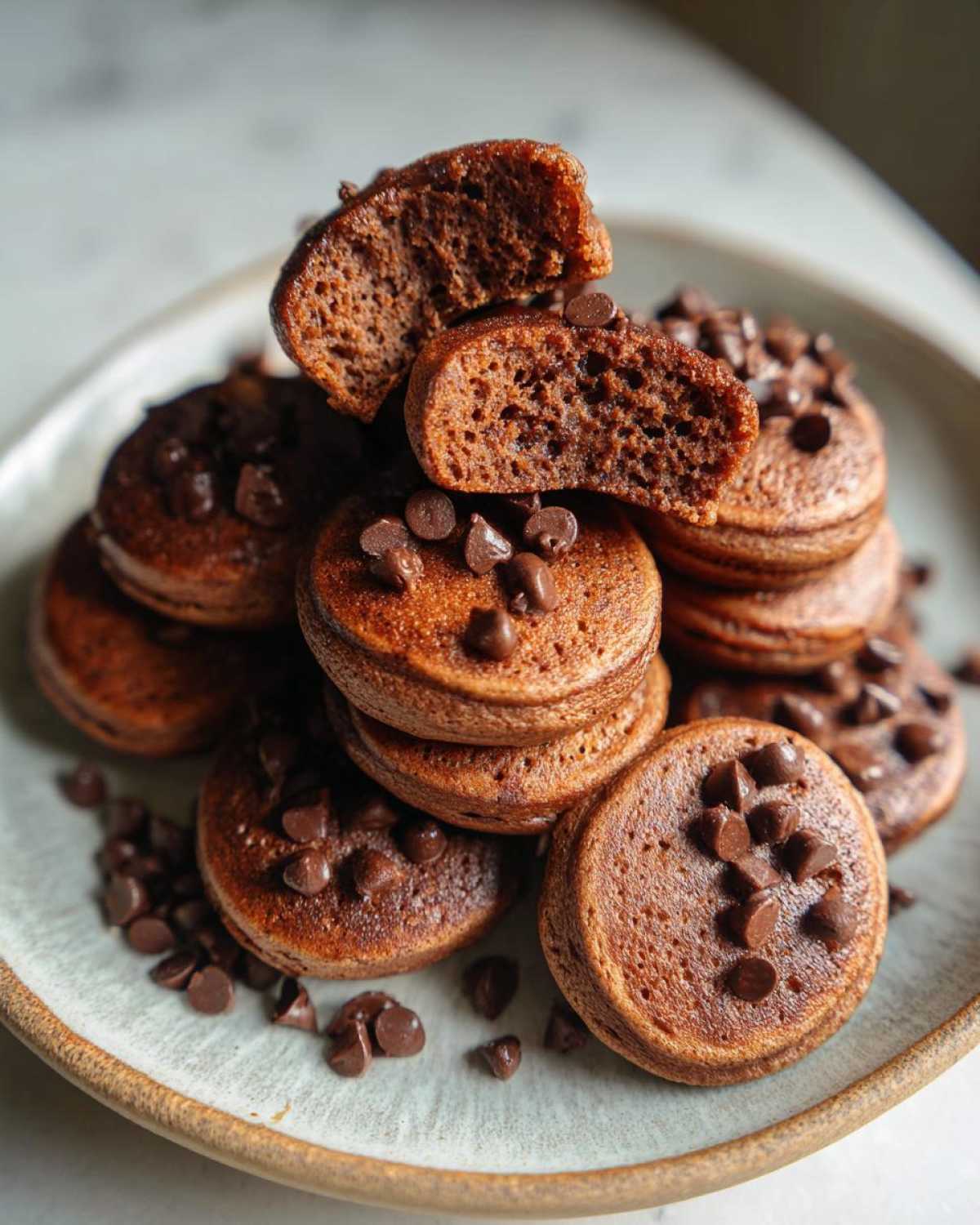 Kid-Friendly Chocolate Pancake Bites - detail 2