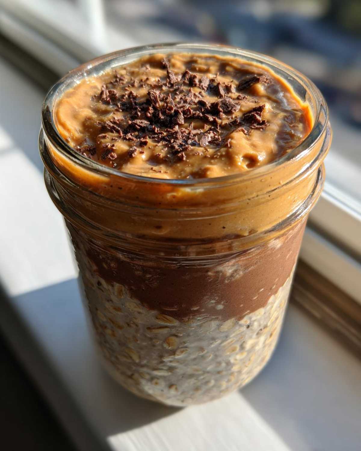 Kid-Friendly Chocolate Peanut Butter Overnight Oats - detail 1