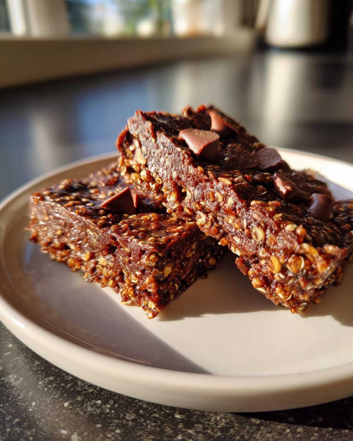 Kid-Friendly Chocolate Quinoa Bars - detail 4