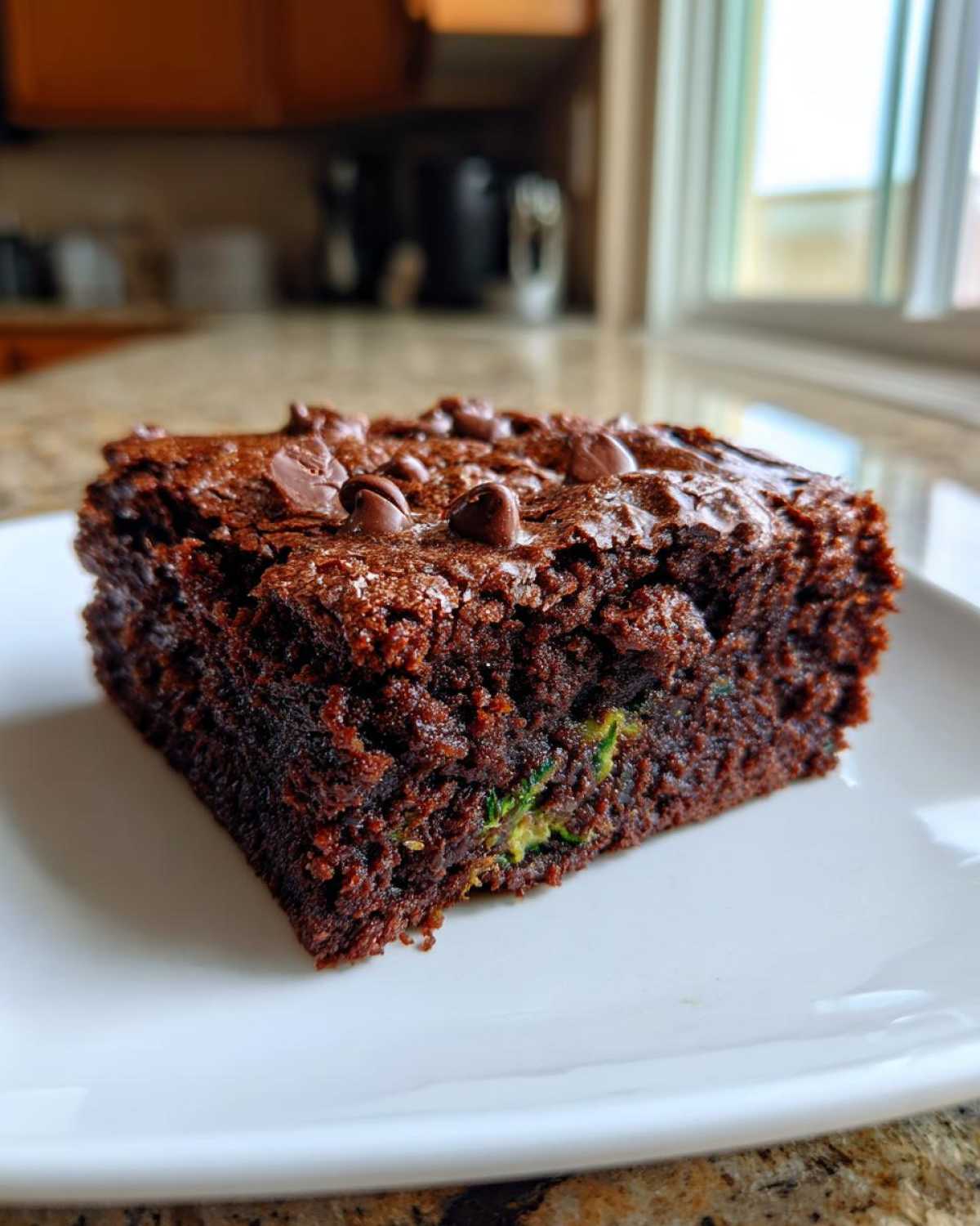 Kid-Friendly Chocolate Zucchini Brownies - detail 1