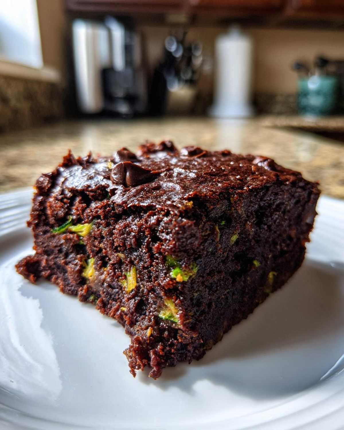 Kid-Friendly Chocolate Zucchini Brownies - detail 2