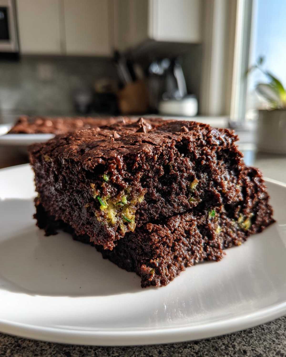 Kid-Friendly Chocolate Zucchini Brownies - detail 4