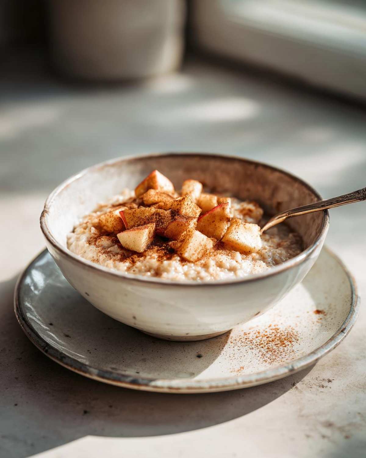 Kid-Friendly Cinnamon Apple Breakfast Porridge - detail 1