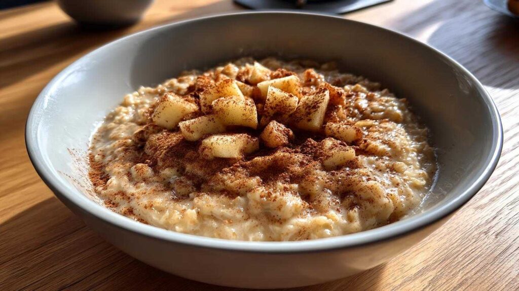Kid-Friendly Cinnamon Apple Breakfast Porridge
