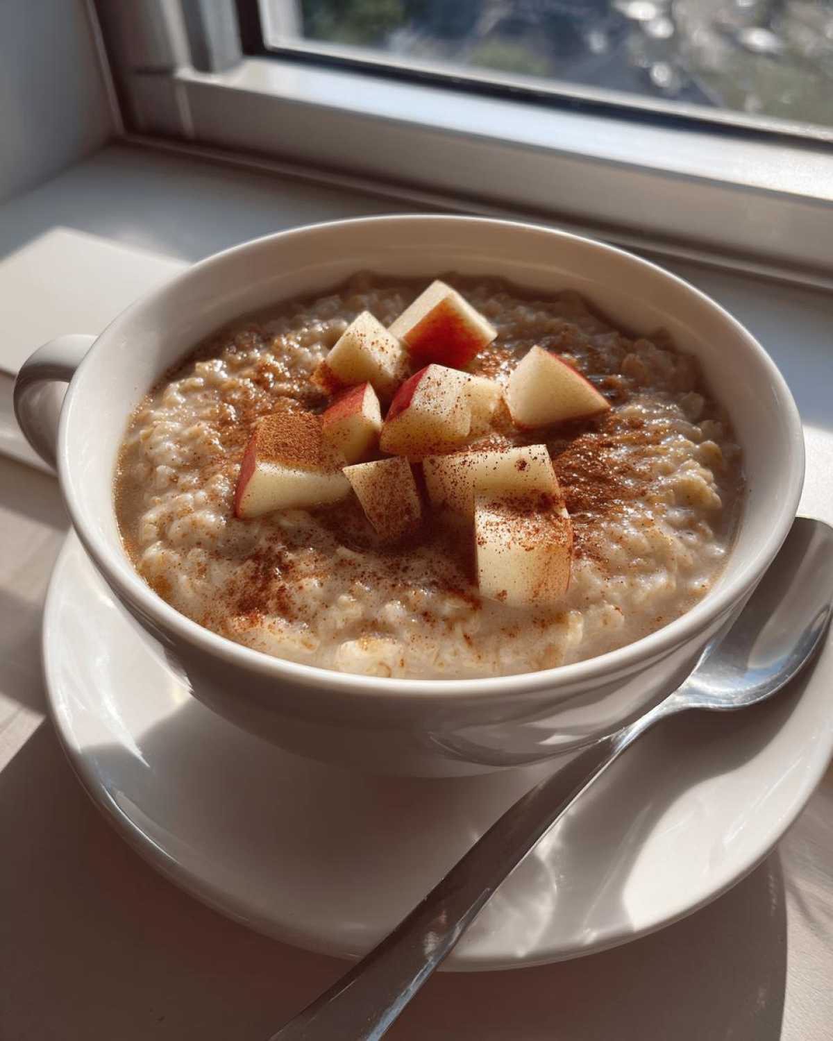 Kid-Friendly Cinnamon Apple Breakfast Porridge - detail 2