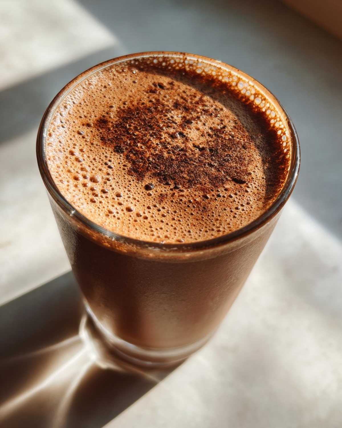 Kid-Friendly Cocoa Almond Breakfast Shake - detail 1