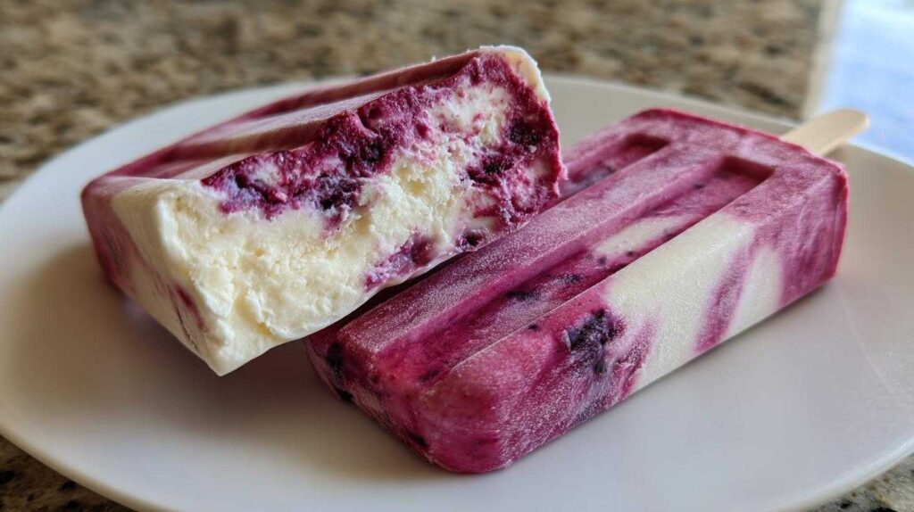 Kid-Friendly Coconut Berry Ice Pops